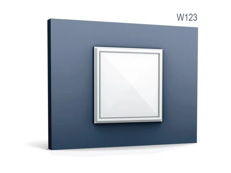 New ORAC DECOR W123-Box LUXXUS 3D Wandpaneel 1 Karton Set mit 8 Paneelen 0,89 m2 Weiß