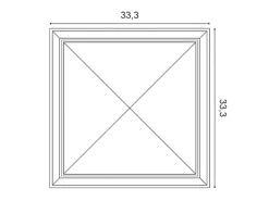 New ORAC DECOR W123-Box LUXXUS 3D Wandpaneel 1 Karton Set mit 8 Paneelen 0,89 m2 Weiß