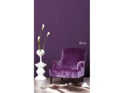 Online Origin-luxury wallcoverings Origin Wallcoverings Tapete Grafisches Muster Lila 53 cm x 10,05 m 345736