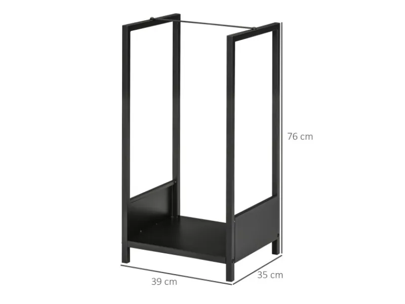 Clearance Outsunny Kaminholzregal Kaminholzlager Stapelhilfe