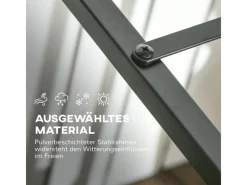 Clearance Outsunny Kaminholzregal Kaminholzlager Stapelhilfe