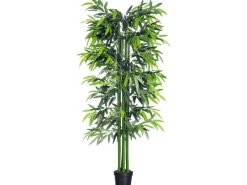 Outsunny Künstliche Pflanze 180 cm mit Übertopf