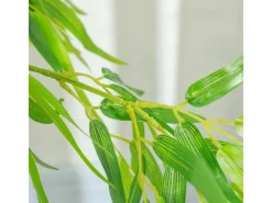 Outsunny Künstlicher Bambus Kunststoff Zement Ø17 x 150H cm