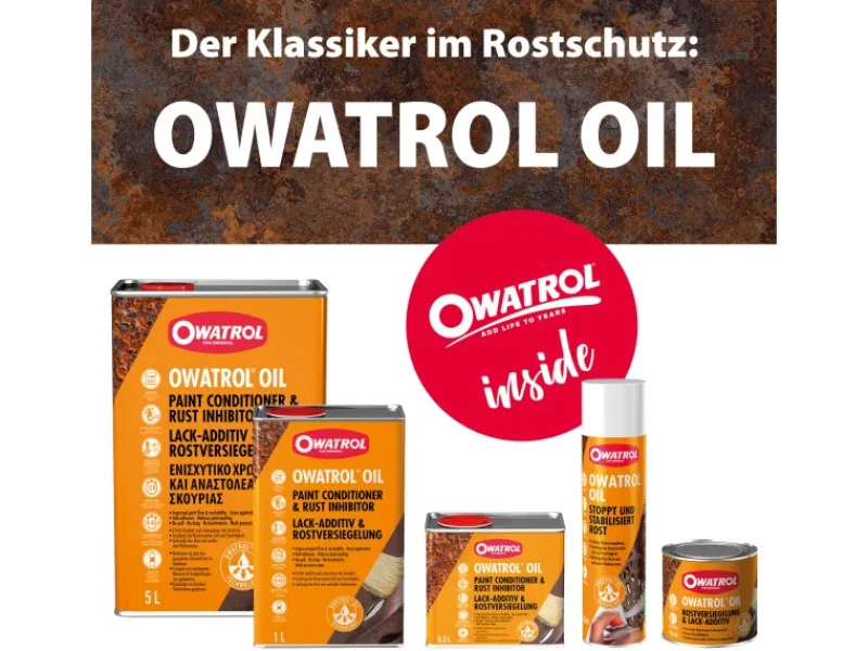 Owatrol OIL Rostschutz Öl Grundierung Auto Kfz Metall 500 ml