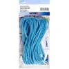 Paracord Nylonschnur Hellblau 2 x 4 mm, Länge 5 m