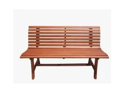 Garden Pleasure Parkbank Moreno 3-Sitzer Holz 93 x 140 x 67 cm