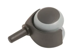 Parkett-Doppelrolle mit Stift Ø 50 mm 40 kg