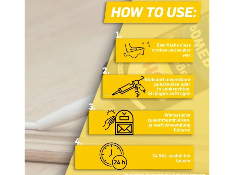 Pattex Baukleber Montagekleber Power Kartusche starke Anfangshaftung 370 g