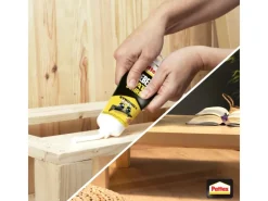 Pattex Montagekleber Kleben statt Bohren Kraftkleber weiß 250g Tube