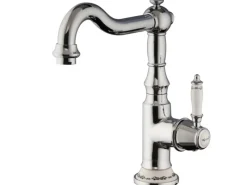 PaulGurkes Nostalgie Waschtischarmatur Küchenarmatur im Retrodesign Metall