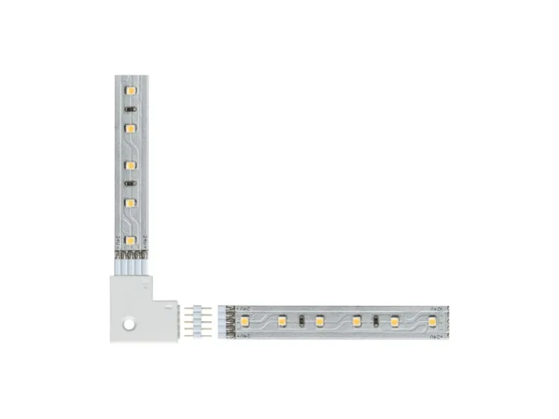 Outlet Paulmann MaxLED Eckverbinder 90° Weiß 4er-Pack inkl. 8 Steckverbinder