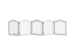 PawHut Absperrgitter 5-Teilig 254 5 x 61 cm