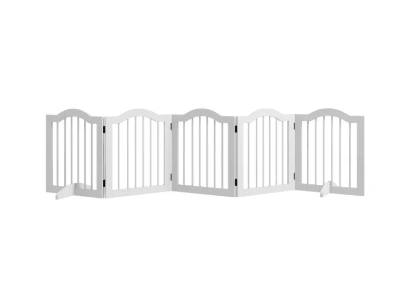 PawHut Absperrgitter 5-Teilig 254 5 x 61 cm