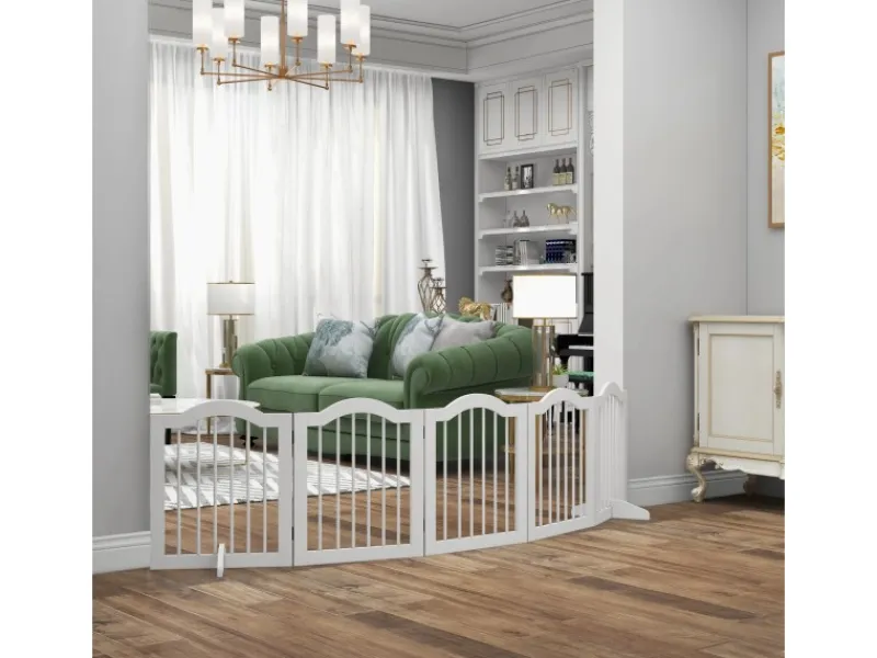 PawHut Absperrgitter 5-Teilig 254 5 x 61 cm