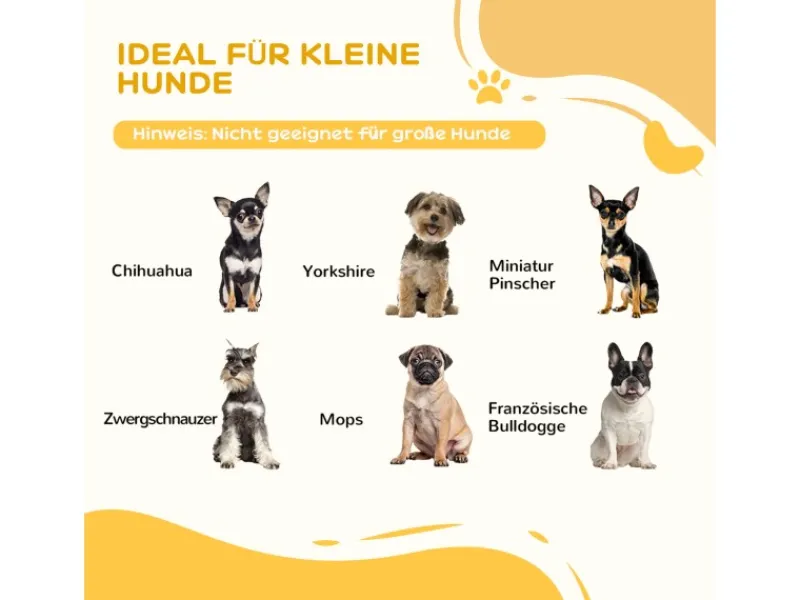 PawHut Absperrgitter 5-Teilig 254 5 x 61 cm