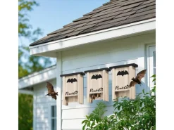 Clearance PawHut Fledermauskasten Tannenholz Naturholz 18L x 6B x 22,5H cm