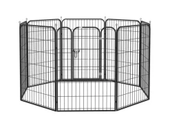 PawHut Freigehege Individuell Gestaltbare Form mit Tür 80 x 100cm