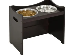 Hot PawHut Futternapf Höhenverstellbar mit 2L Futterständer