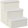Clearance PawHut Haustiertreppe 3 Stufen mit Stauraum