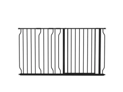 PawHut Hunde Türschutzgitter 75-145 cm