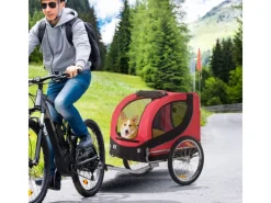 Best PawHut Hundeanhänger Hunde Fahrrad Anhänger