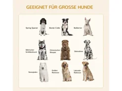 Online PawHut Hundekäfig Indoor mit Kissen 2 Türen Weiß 94 x 60 x 71,5 cm