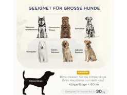 PawHut Hundesofa mit Kissen Holzbeine 96 x 66 x 24 cm