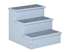 Discount PawHut Hundetreppe 3 Stufen Einstiegshilfe