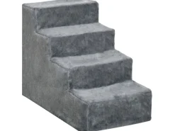 PawHut Hundetreppe 4 Stufig