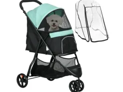 PawHut Hundewagen Polyester Stahl 80,5L x 51,5B x 100H cm