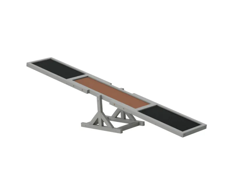 PawHut Hundewippe Hunde Agility Wippe