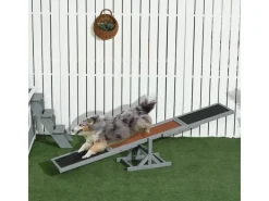 PawHut Hundewippe Hunde Agility Wippe