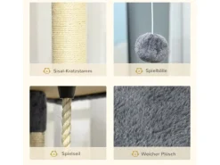 Best PawHut Katzenbaum Ecke Katzenkratzbaum