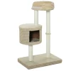 Best PawHut Katzenbaum Kuschelige Aussichtsplattformen 61x41x96 cm