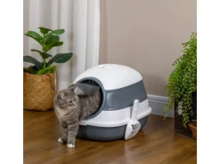 PawHut Katzentoilette mit Deckel