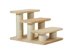 Clearance PawHut Tiertreppe 3 Stufen Treppe für Katze und Hunde 45 x 35 x34cm