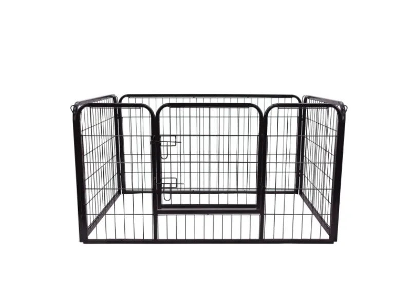 PawHut Welpenfreigehege Freigehege Laufgitter Welpenzaun 70 x 80 cm