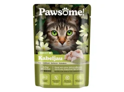 Hot Pawsome Katzen-Nassfutter Adult Kabeljau 85 g