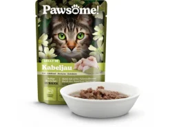 Hot Pawsome Katzen-Nassfutter Adult Kabeljau 85 g