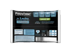 Pawsome Katzen-Nassfutter Adult Lachs 85 g 4er Flowpack