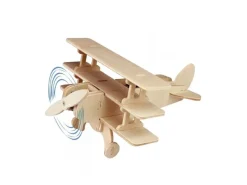 Outlet Pebaro Solar-Bausatz Dreidecker mit Motor