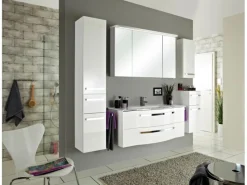 Best Pelipal Bad-Hängeschrank Serie 4005 Hochglanz 35 cm Weiß