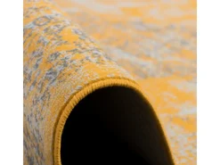Discount Pergamon Designer Teppich Passion Vintage Bordüre Safran Gelb 80x150cm