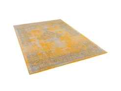 Pergamon Designer Teppich Passion Vintage Bordüre Safran Gelb 120x170cm