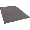 Outlet Pergamon Sisalteppich Natura Klassisch mit Bordüre Anthrazit 150x150cm