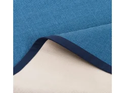 Discount Pergamon Sisalteppich Natura Klassisch mit Bordüre Blau 60x110cm
