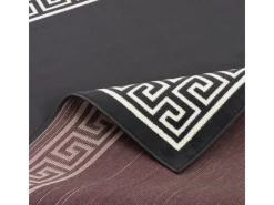 Pergamon Teppich Trendline Römisch Bordüre Anthrazit 120x170cm