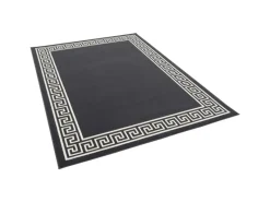 Pergamon Teppich Trendline Römisch Bordüre Anthrazit 80x150cm