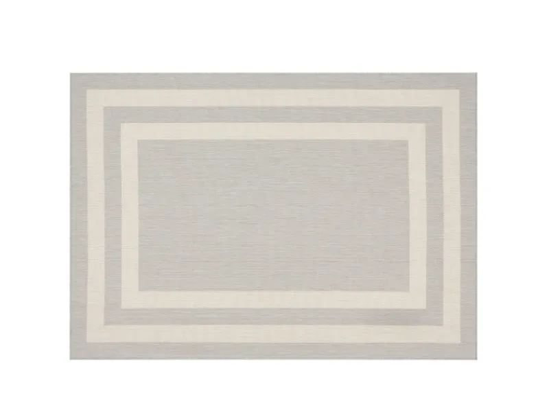 Peyer Syntex Teppich Terrace Bordüre Pflegeleicht Farbe 60 x 110 cm