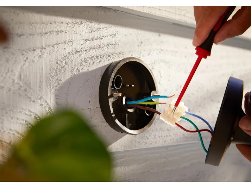 New Philips Hue White & Color Amb. Econic LED-Laternenleuchte stehend